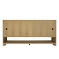 thumbnail image 7 of James Martin Vanities D225-V72-3Wz Solene 72" Free Standing Double Basin Poplar Wood, 7 of 7