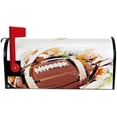 thumbnail image 4 of Coolnut Mailbox Covers, Magnetic Standard Size Sketchy Football Seasonal Mail Wraps for Home Outdoor Decor, 20.7"x18.03", 4 of 5