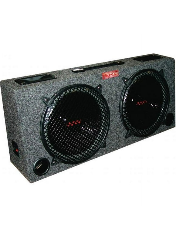 AUDIOP KIC100 10 in. Car Audio Subwoofer Box with 5 in. Tweeters