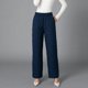 thumbnail image 1 of Pantalones anchos de algodón para mujer, otoño e invierno, pantalones gruesos y cálidos para mujeres de mediana edad y mayores, pantalones casuales de algodón rectos de talla grande para, 1 of 6