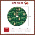 thumbnail image 2 of Sikiie St Patrick's Day9 Nativity Christmas Tree Skirt, Jesus Christian Winter Holiday Tree Mat Decoration(30-48IN)30", 2 of 6