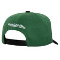 thumbnail image 2 of Men's Mitchell & Ness Green/Black Dallas Mavericks Underarch Two-Tone Pro Crown Snapback Hat, 2 of 3