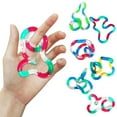 thumbnail image 2 of Juguete antiestrés de cristales - Regalo sensorial para personas con autismo, juguete portátil de cuerda antiestrés para la oficina, la escuela y el metro, 2 of 5