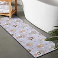 thumbnail image 2 of Light Purple Fairy Princess Pattern Bathroom Rugs Mat,Non Slip Microfiber Bathroom Rug,Rubber Backing,Soft Bathroom Mats for Bathroom Floor,Tub and Shower,47x17in(120x43cm), 2 of 5