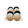 thumbnail image 3 of Angelina Wired and Padded Push-Up Bras with Clear Convertible Straps (3 or 6 Pack), 3 of 5