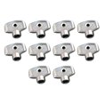 thumbnail image 3 of jifeng 10 Pieces Square Socket Radiator Keys Practical Radiator Bleed Hole Key Tools C Zinc, 3 of 9