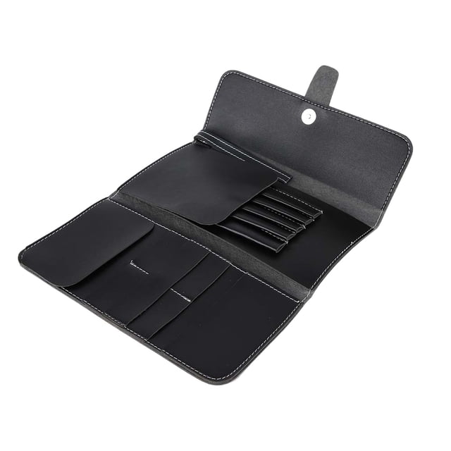 Storage Bag Holder Storage Pouch Portable PU Hairdressing Tool Storage Handheld Makeup Specialist For Stylist Barber Artist