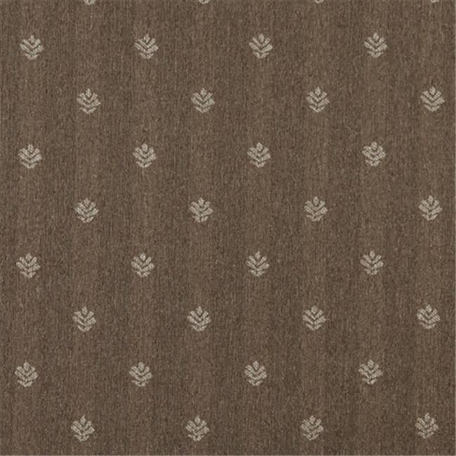 Designer Fabrics C603 54 in. Wide Two Toned Brown, Leaves Country Style