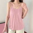 thumbnail image 5 of Timegard Tank Tops for Women Scoop Neck Ruffle Loose Soft Camisole Tops Beach Casual Summer Fashion, 5 of 8