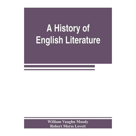 A history of English literature, (Paperback)