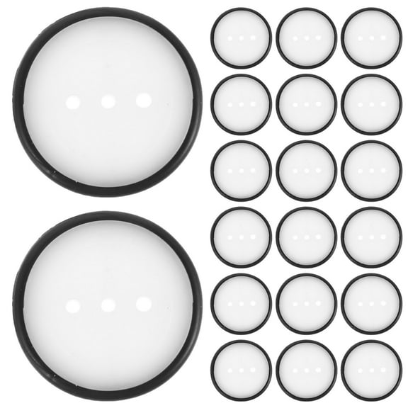 MLINS 50pcs Rc Car Wheels 3 Hole Rubber Tires Small Wheels For Toys Rc Car Model Parts Diy Toy Car Wheels And Miniature Dollhouse Accessories 27mm