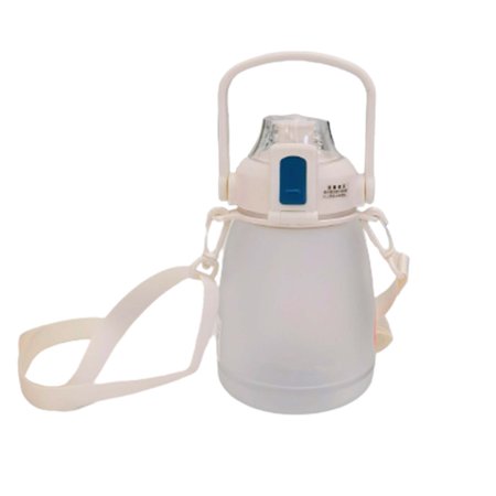 

Portable Matte Water Bottle BPA-Free 1.1L Drinking Bottle with Shoulder Strap