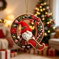 thumbnail image 4 of Linnome 2D Acrylic Christmas Letter Ornaments Personalized Xmas Tree Hanging Letter Pendants Festive DIY Decorative Accessories For Home Holiday Party Christmas Tree Decoration Gift Idea Supply, 4 of 5