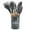 Grey, variant on TopLLC Cooking Non-stick Pan Storage Bucket Wooden Handle Silicone Kitchenware 12-piece Silicone Kitchenware Set Kitchen Gadgets Kitchen Utensils Set