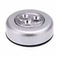 thumbnail image 4 of Kiplyki Home 3 LED Light Battery Powered Tap Push Stick Touch Night Emergency Car Lamp, 4 of 5