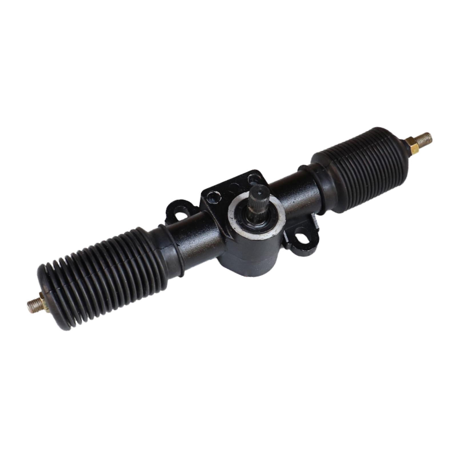simhoa Power Steering Gear Pinion Assy Go Kart Accessories Steering Box Assembly for UTV Buggy Motorcycle ATV Karting Quad Bike 325mm A