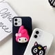 thumbnail image 5 of Funda con soporte y diseño divertido de Snoopy y melodía para iPhone 7, 8 Plus, X, XS, XR, 11, 12, 13, 14, 15 Pro Max, Mini, Charlie Brown Cat, 5 of 5