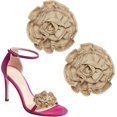 thumbnail image 1 of Decorative Shoe Clips, Removable Bow Clip Flower Rhinestone Charms for Women Dress High Heels Accessories, 1 of 5