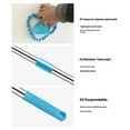 thumbnail image 3 of Hovilon Wall Mop with Long Handle 39In,Upgraded 180°Collapsible Baseboard Cleaner Tool,Ceiling Duster for Cleaning Window,Cabinet, 3 of 13