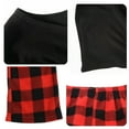 thumbnail image 5 of LANBAOSI Boys Girls Pajamas Set, Kids PJs Set Fleece Long Sleeve Pjs Top and Plaid Pants From 7Y to 13Y, 5 of 7