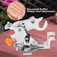 thumbnail image 1 of Attachment Presser Foot Household Ruffler Presser Foot Attachment Low Shank Sewing Machine Accessories Yellow, 1 of 8