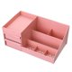 thumbnail image 1 of Estuche para cosméticos con dobladillo para oficina, color rosa, 26,5 x 16 x 12 cm, 1 of 3