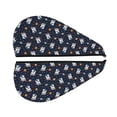 thumbnail image 5 of Yiaed Panda Astronaut Print Hair Cap with Button,Coral Fleece Hair Towel Wrap for Women Wet Hair,Quick Dry Turban for Wet Hair Long Thick Hair, 5 of 5