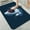 Aggressive Shark Illustration, variant on 1pc White and Gold Abstract Texture Bathroom Rug Bathroom Decor and Accessories- Durable,Anti Slip,And Quick Drying,Suitable For Indoor/outdoor Use - Perfect For Bathrooms,Bedrooms,Kitchens