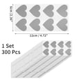 thumbnail image 3 of Unique Bargains 300Pcs Surprise Wedding Scratch Stickers 1.1" x 0.98" Gray, 3 of 7