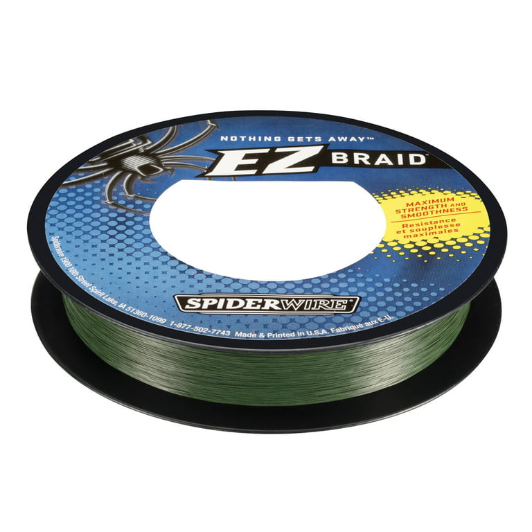 SpiderWire EZ Braid™ Superline, Moss Green, 20lb | 9kg Fishing Line