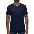 thumbnail image 1 of Playera Cuello V Para Hombre De Algodón Pima y Tela Spandex Unbranded Co  V Neck Navy Blue L, 1 of 6