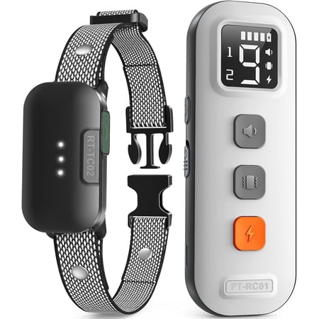 Dog Training Collar with Remote 2000Ft Electric Dog Shock Collar with 3 Safe Training Modes Beep Vibration and Shock