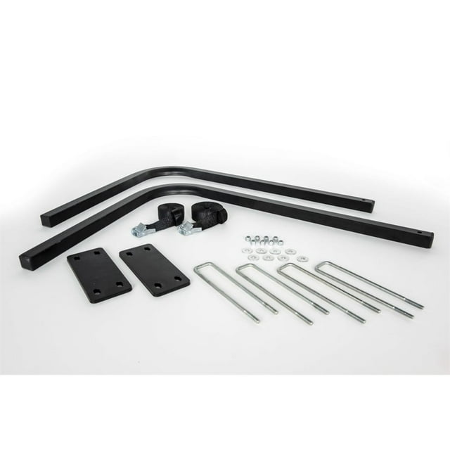 Camco Transporteur Portatif de Réservoir de Retenue de Déchets 39010 Rhino Bacs; à Utiliser pour Ranger le Bac Portable de Retenue de Déchets; s'Installe sur un Pare-Chocs Carré de 4 Ou 4-1/2 Pouces pour VR; Contient 1 Réservoir de Bac Rhino