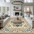 thumbnail image 3 of 5'x8' Area Rugs, Southwestern Indoor Outdoor Area Rug for Living Room Bedroom, Heritage Antique Boho-Chic Country Washable Bathroom Rugs Kitchen Floor Carpet Mats Home Decor Aesthetic, 3 of 8