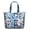 Artistic, variant on Retro Horse Travel Duffel Bag, Cute Foal and Pony Print Weekender Tote, Wild Horse Floral Pattern Lightweight Travel Bag for Women
