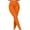 AA-Orange, variant on QATAINLAV Prime Today Tight Leggings for women Solid Color Seamless Sports Hip Lifting Legging Pants Compression Elastic Fitness Yoga Pants Orange L
