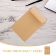 thumbnail image 3 of FONDOTIN 50pcs Coin Envelope Kraft Paper Light Brown Storage for Gardening, 3 of 8