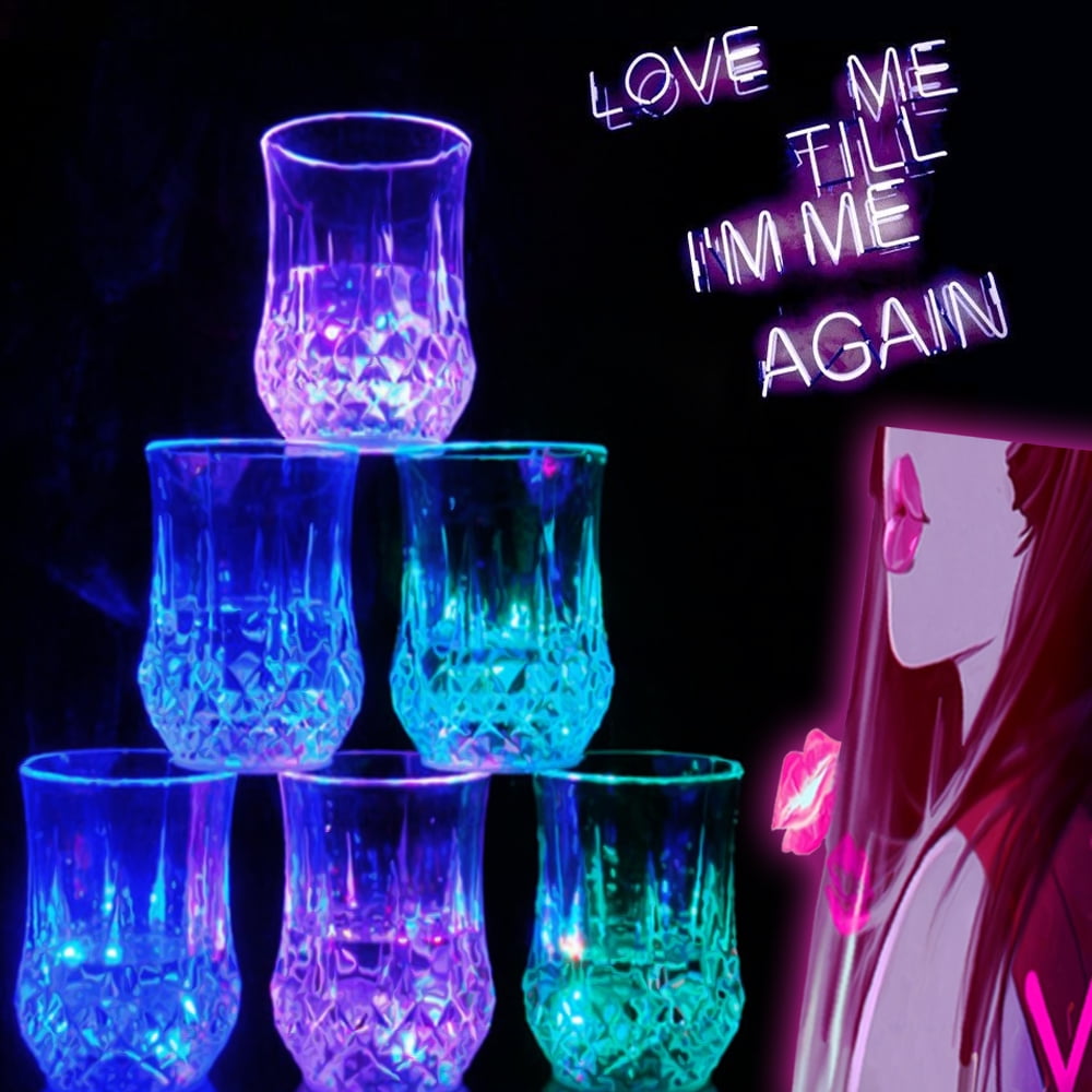 light up bar glasses