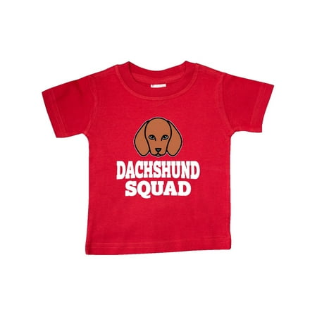 

Inktastic Dog Dachshund Squad Gift Baby Boy or Baby Girl T-Shirt