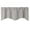 Gray, variant on kkbbma under $5 Valance Curtains for Living Room, Kitchen Valance Solid Short Topper, Room Darkening Curtain Valance, Rod Pocket Bathroom Curtain for Window Treatment, 1 Panel, 51 X 16 Inch