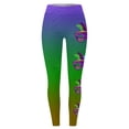 thumbnail image 3 of WILLBEST Pantalones de Yoga Con Plumas y Estampado Colorido de Carnaval Para Mujer, Mallas Ajustadas Para Levantar El Trasero, Cómodas y Elásticas, Ropa Informal Para Hacer Ejercicio. Chica, 3 of 3