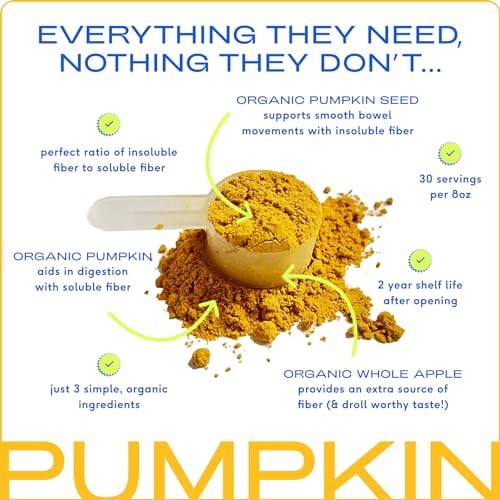 Pumpkin fiber for dogs online