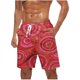 thumbnail image 1 of Pantalones Cortos para Hombre de Cintura Elástica con Bolsillos Pantalones de Playa de Impresión Casual, Poliéster Ligero de Moda para la Primavera Verano Al Aire Libre Y el Uso Diario, 1 of 4