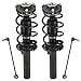 thumbnail image 3 of Front Strut Assembly & Sway Bar Links for 2006-2013 Audi A3, A3 Quattro, Fit for Volkswagen Beetle EOS Golf Jetta Passat Rabbit CC, Shock Absorbers and Coil Spring Replace 172311 4PCS, 3 of 4