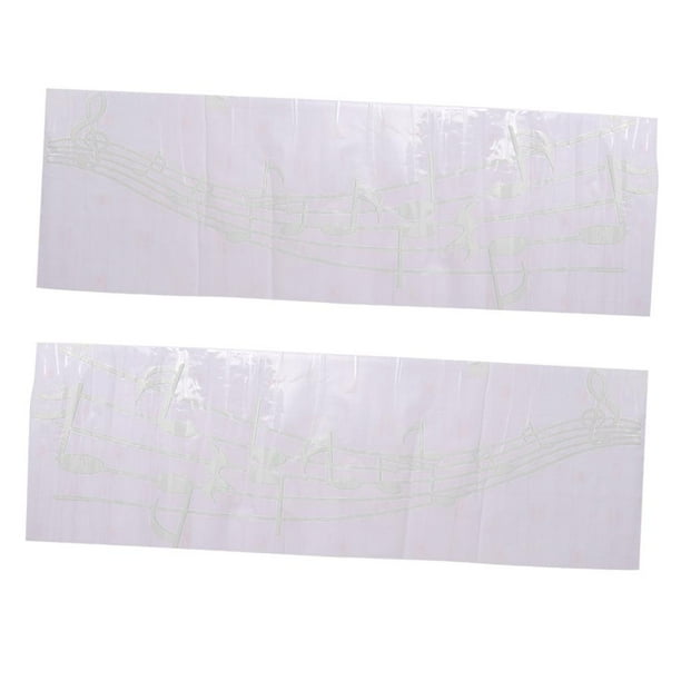 Calcomanía de vinilo troquelada de música con notas musicales para coche, camión, motocicleta, ventana, parachoques, decoración de pared, tamaño: [160 Blanco Soledad Calcomanías de calcomanías