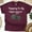 Maroon, variant on Napping Is My Superpower Funny Cat Graphic T-Shirt for Adults, Maroon, Size M