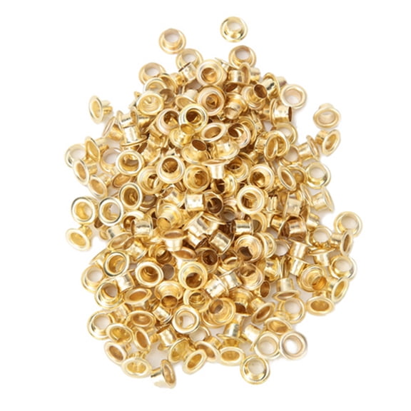 Metal Eyelets For Paper Binding, Durable Retainer Rings, 4mm Hole, Fixes 30 Sheets