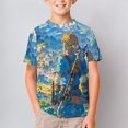 thumbnail image 5 of The Legend of Zelda T-Shirts for Boys Girls, Kids 3D Print Short Sleeve, Unisex Crew Neck Tee Shirts for Youth, 5 of 9