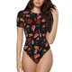 thumbnail image 1 of Balery BBQ Body de cuello redondo de manga corta para mujer Tops de manga corta Tops básicos-Large, 1 of 7