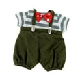 thumbnail image 4 of Pantalones con tirantes Hugo para muñecas 38 cm 3 piezas camiseta con pajarita, 4 of 8